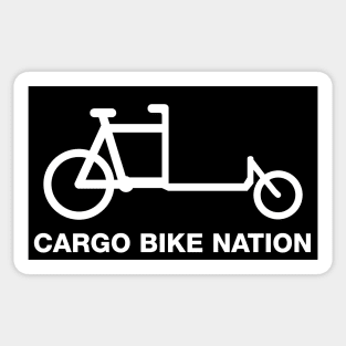 The Cargo Bike Nation - Two-wheeler Sticker